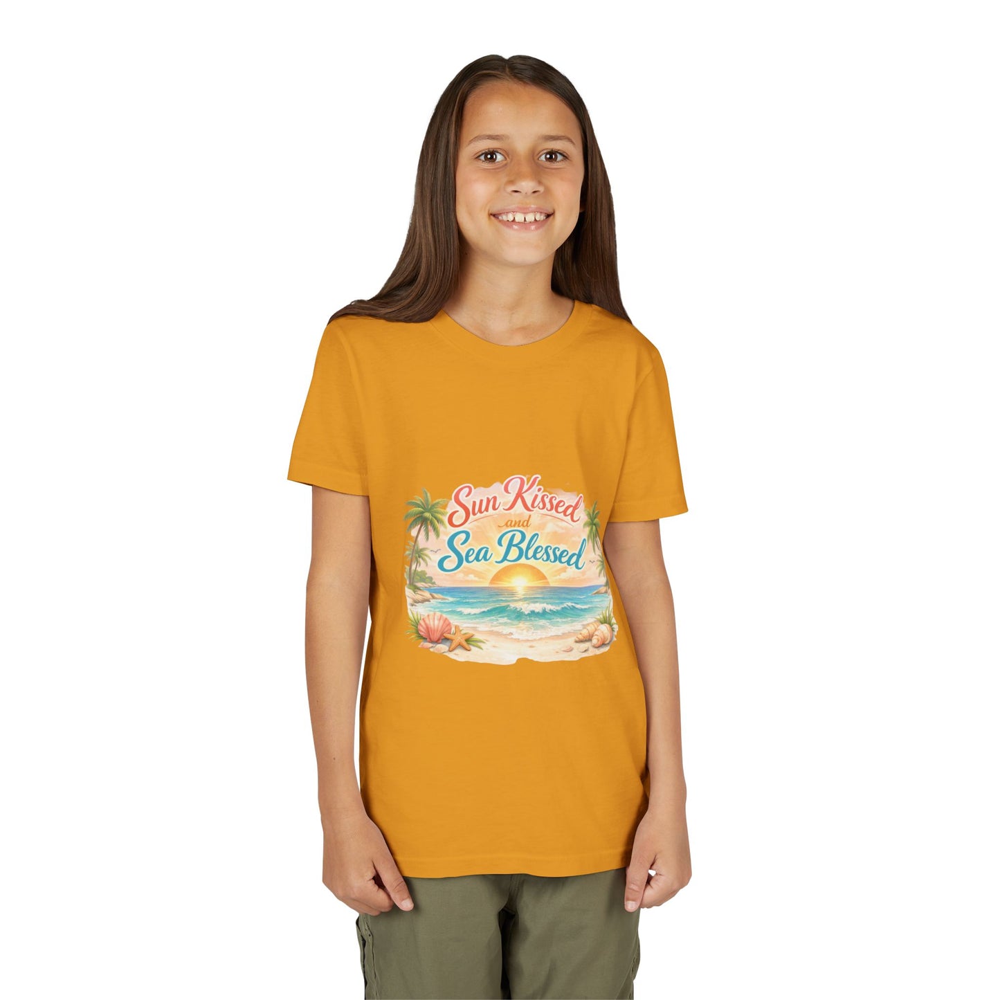 Sun Kissed Youth Unisex Short Sleeve Crewneck Tee