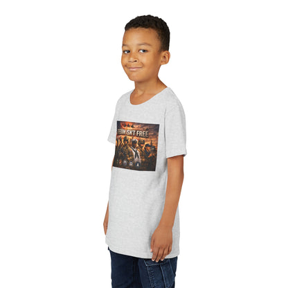 Freedom Isn't Free Youth Unisex Short Sleeve Crewneck Tee