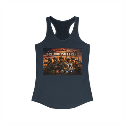 Freedom Isn't Free Women's Racerback Tank