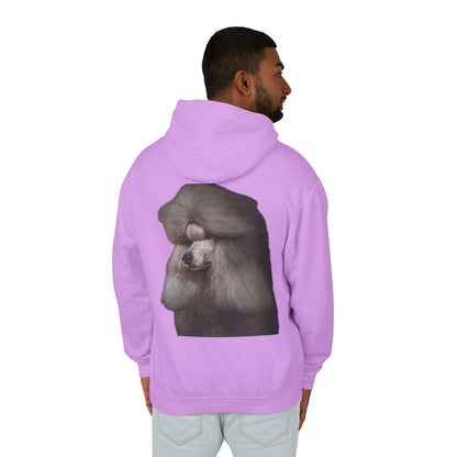Poodle Head Unisex Lightweight Hoodie