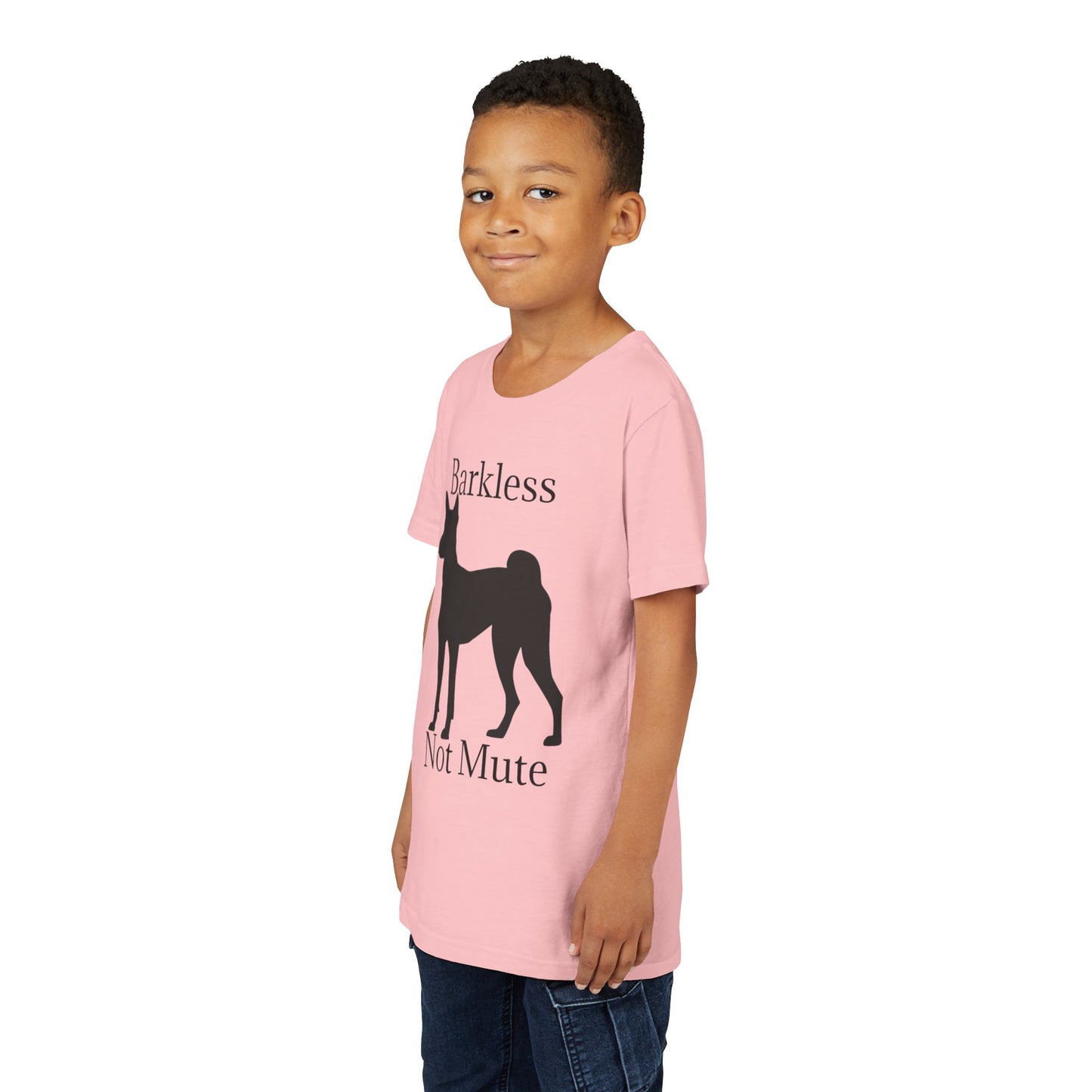 Barkless Not Mute Youth Unisex Short Sleeve Crewneck Tee