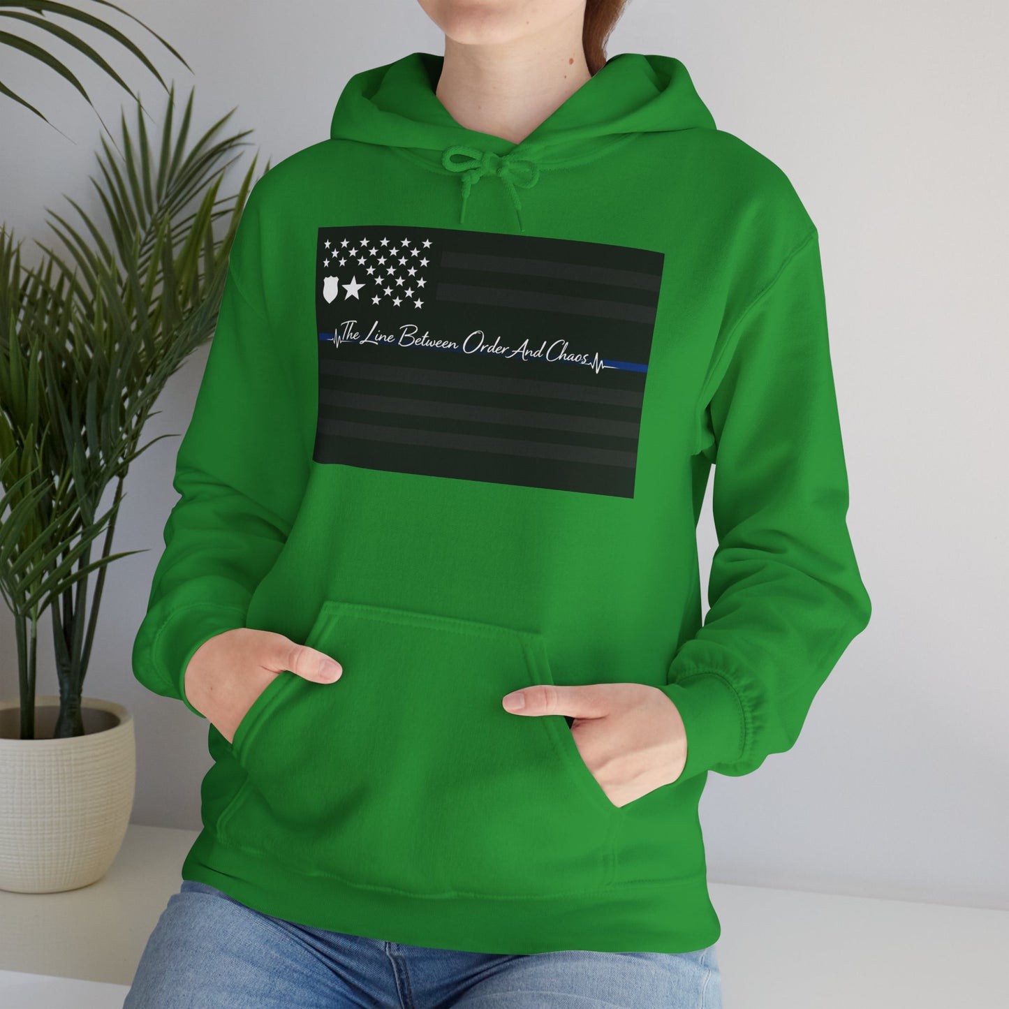 Thin Blue Line Unisex Hoodie