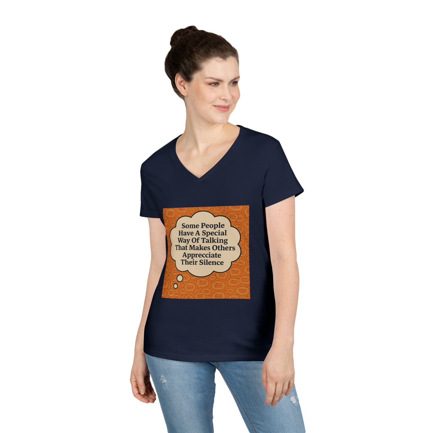 Special Way Of Talking Women's V-Neck T-Shirt
