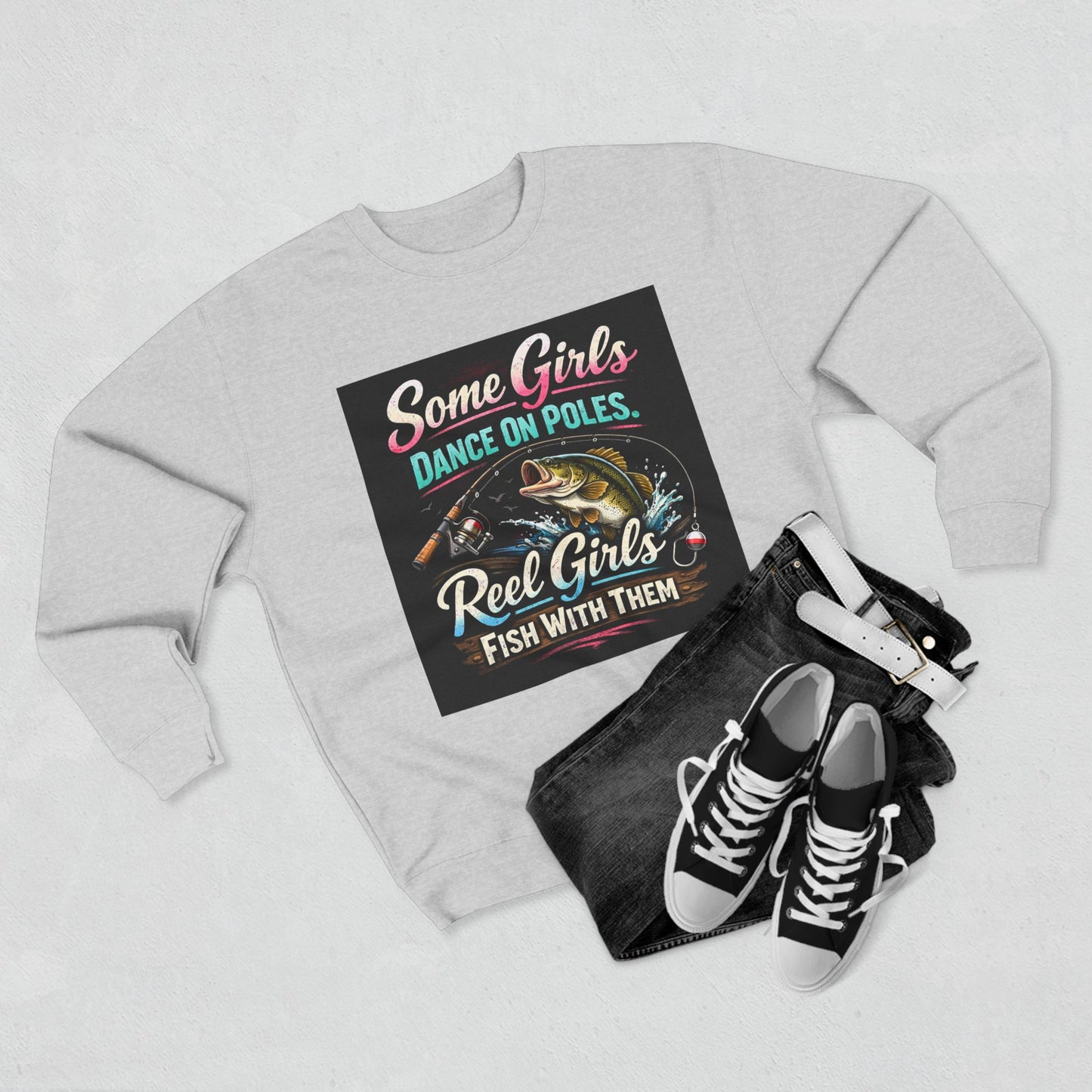 Reel Girls Unisex Crewneck Sweatshirt
