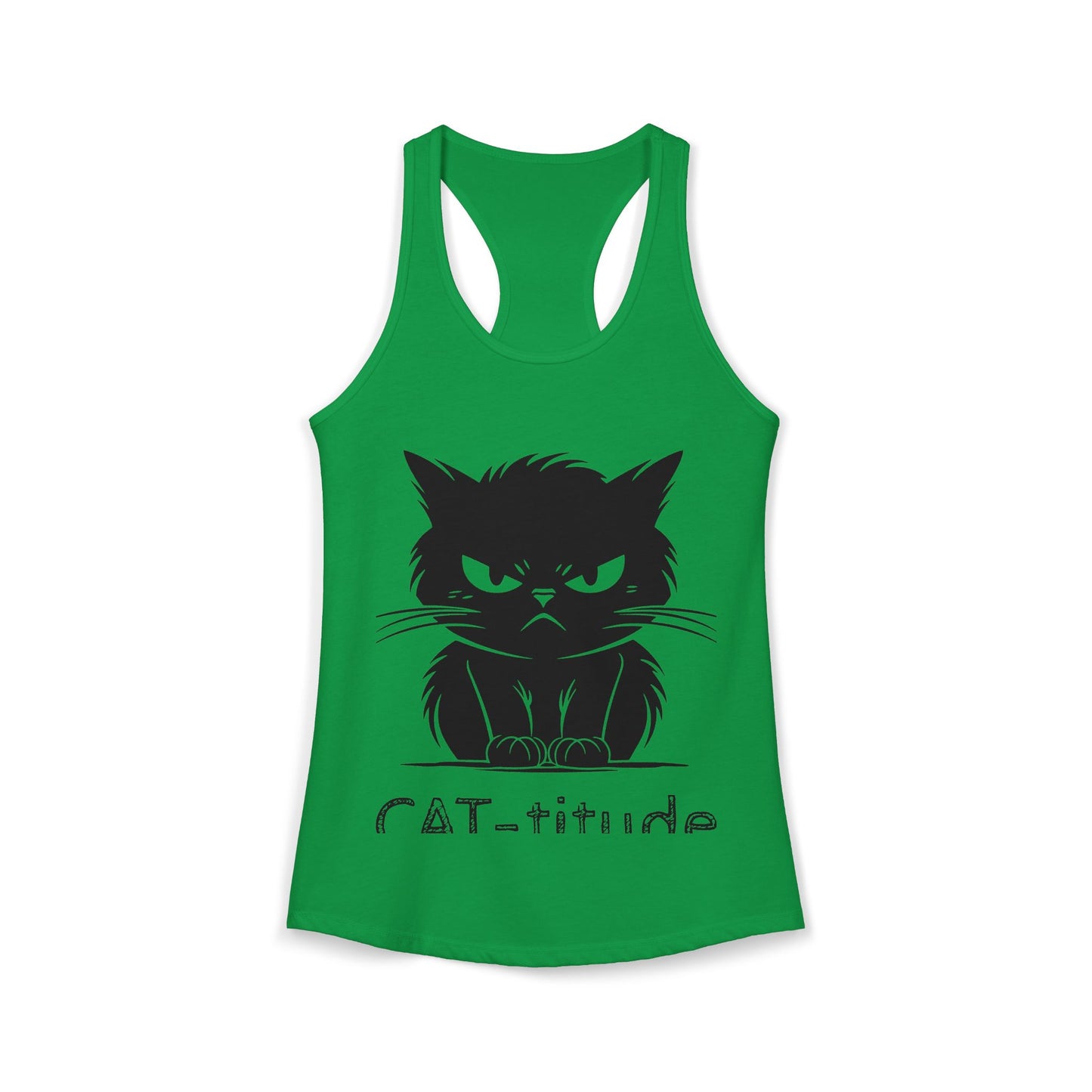 CAT-titude Women's Racerback Tank