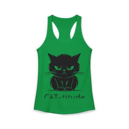 CAT-titude Women's Racerback Tank