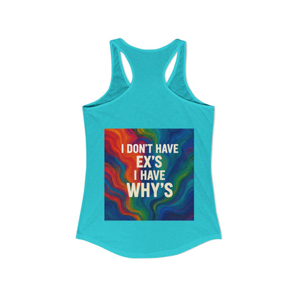 X's And Y's Women's Racerback Tank