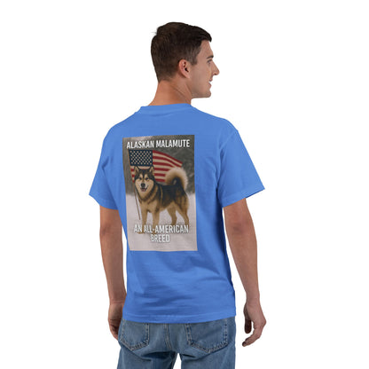 All-American Breed Men's Short-Sleeve Crewneck Tee