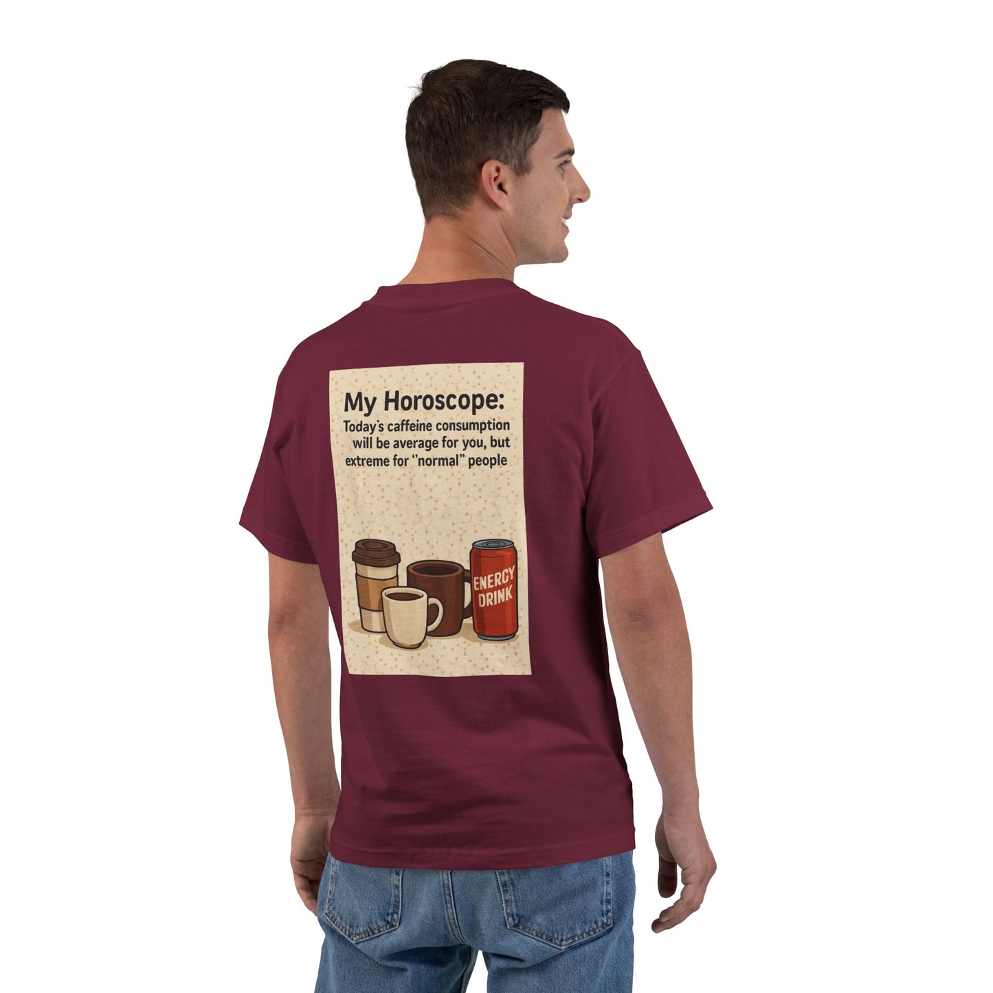 Today's Horoscope Men's Short-Sleeve Crewneck Tee