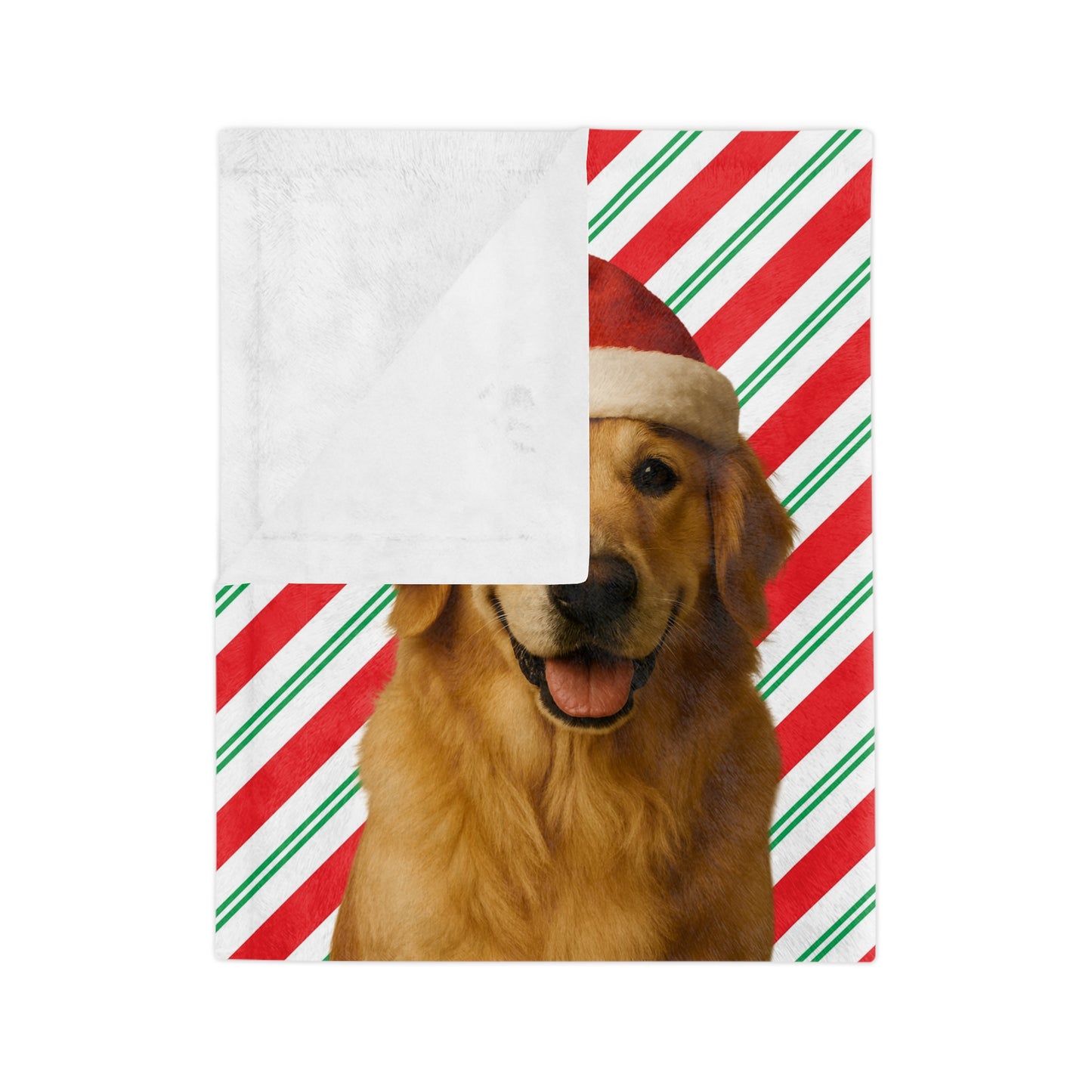 Santa Paws Golden Velveteen Microfiber Blanket