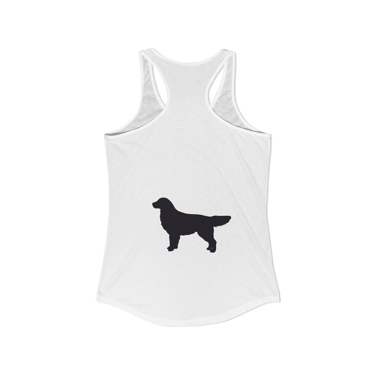 Golden Silhouette Women's Racerback Tank