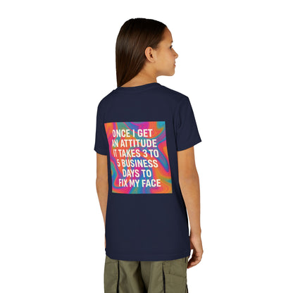 Fix My Face Youth Unisex Short Sleeve Crewneck Tee
