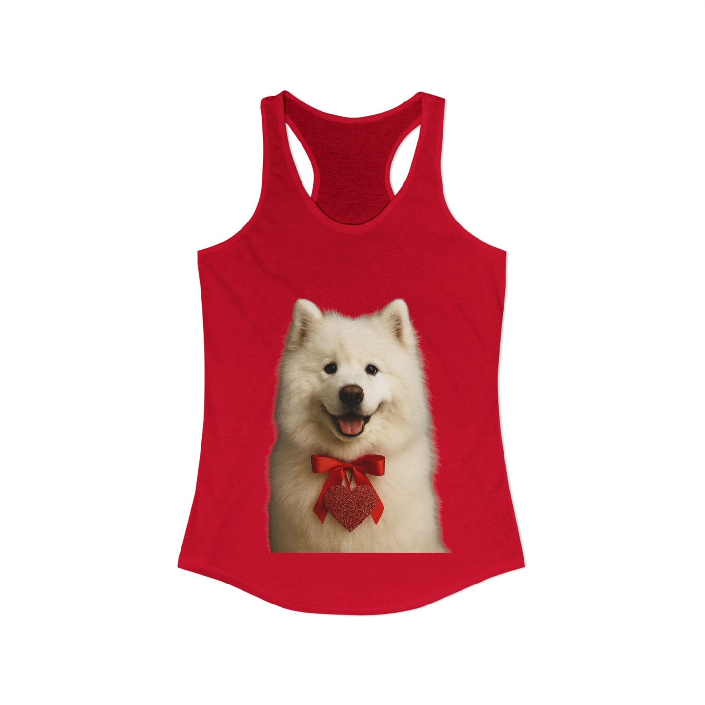 Cupid's Companion Samoyed Women's Racerback Tank