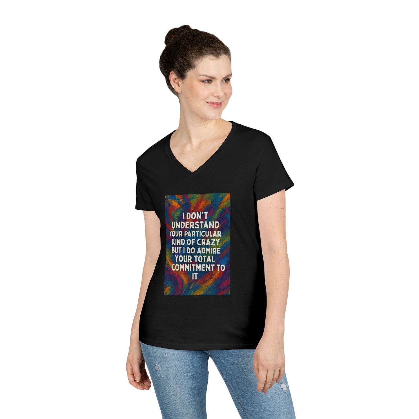 Kind Of Crazy Women's V-Neck T-Shirt