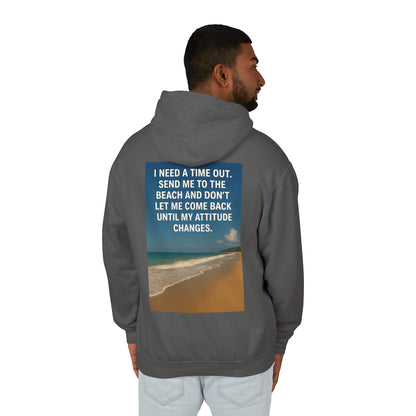 Time Out Unisex Lightweight Hoodie