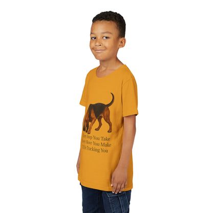 Tracking You Youth Unisex Short Sleeve Crewneck Tee