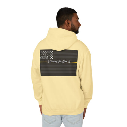 Thin Yellow Line Unisex Lightweight Hoodie