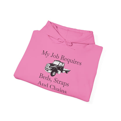 Beds, Straps, And Chains Unisex Hoodie