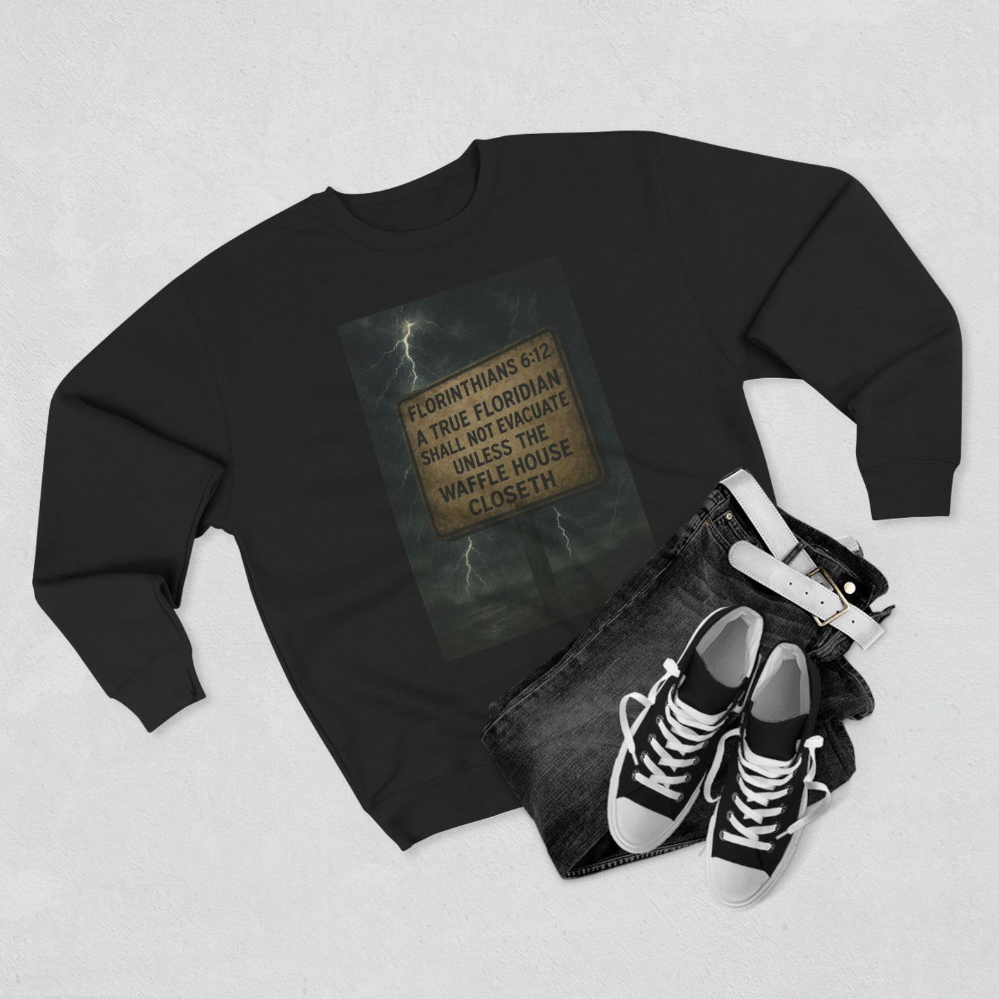 Florinthians 6:12 Unisex Crewneck Sweatshirt