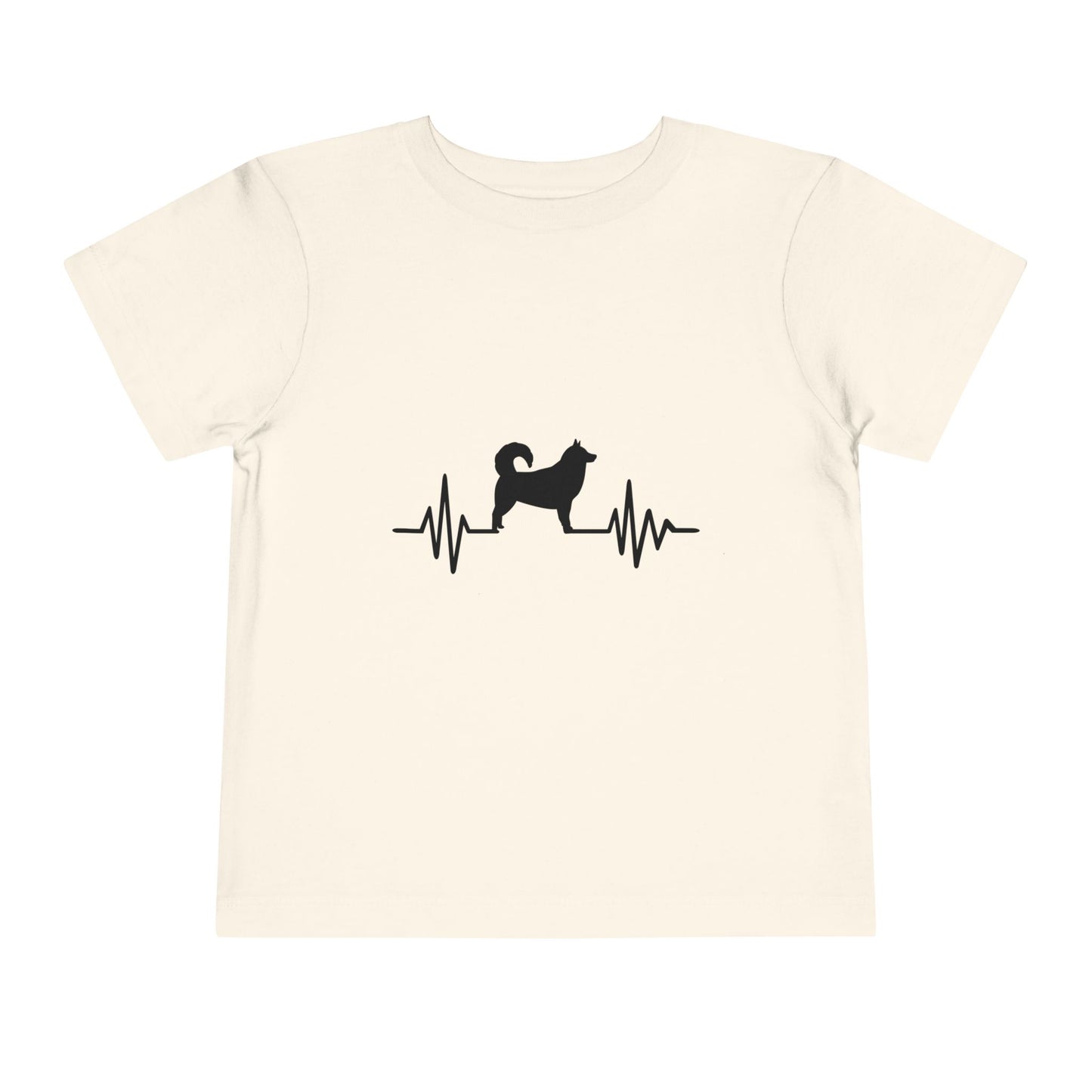 My Heart Beats For Malamutes Toddler Unisex Short Sleeve Crewneck Tee