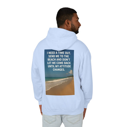Time Out Unisex Lightweight Hoodie