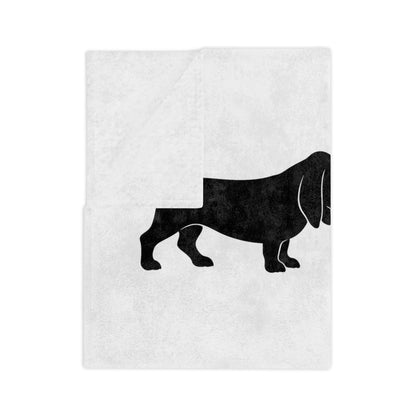 Sad Little Low Rider Velveteen Microfiber Blanket