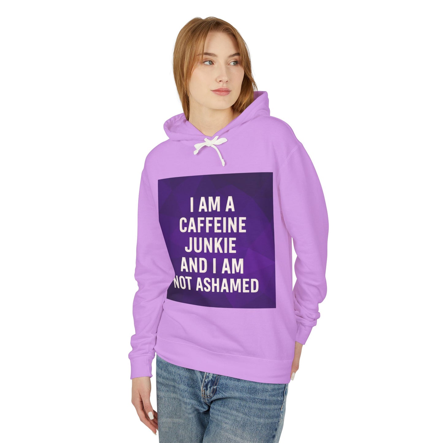 Caffeine Junkie Unisex Lightweight Hoodie
