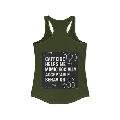 Socially Acceptable Women's Racerback Tank