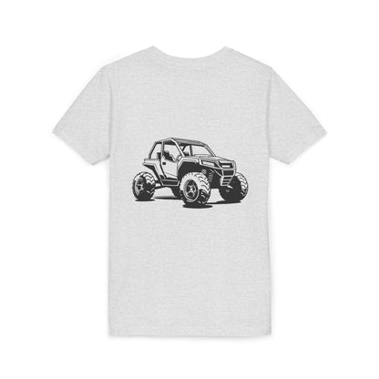 Off The Beaten Path Side By Side Youth Unisex Short Sleeve Crewneck Tee