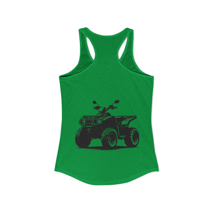 Off The Beaten Path Quad Women's Racerback Tank