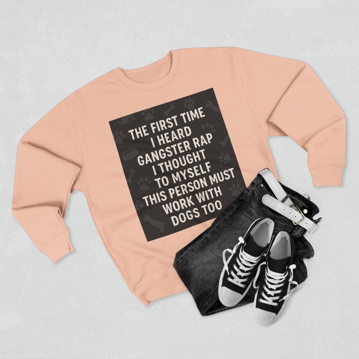 Gangster Rap Unisex Crewneck Sweatshirt