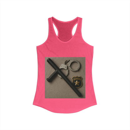 Law Enforcement Appreciation Women's Racerback Tank