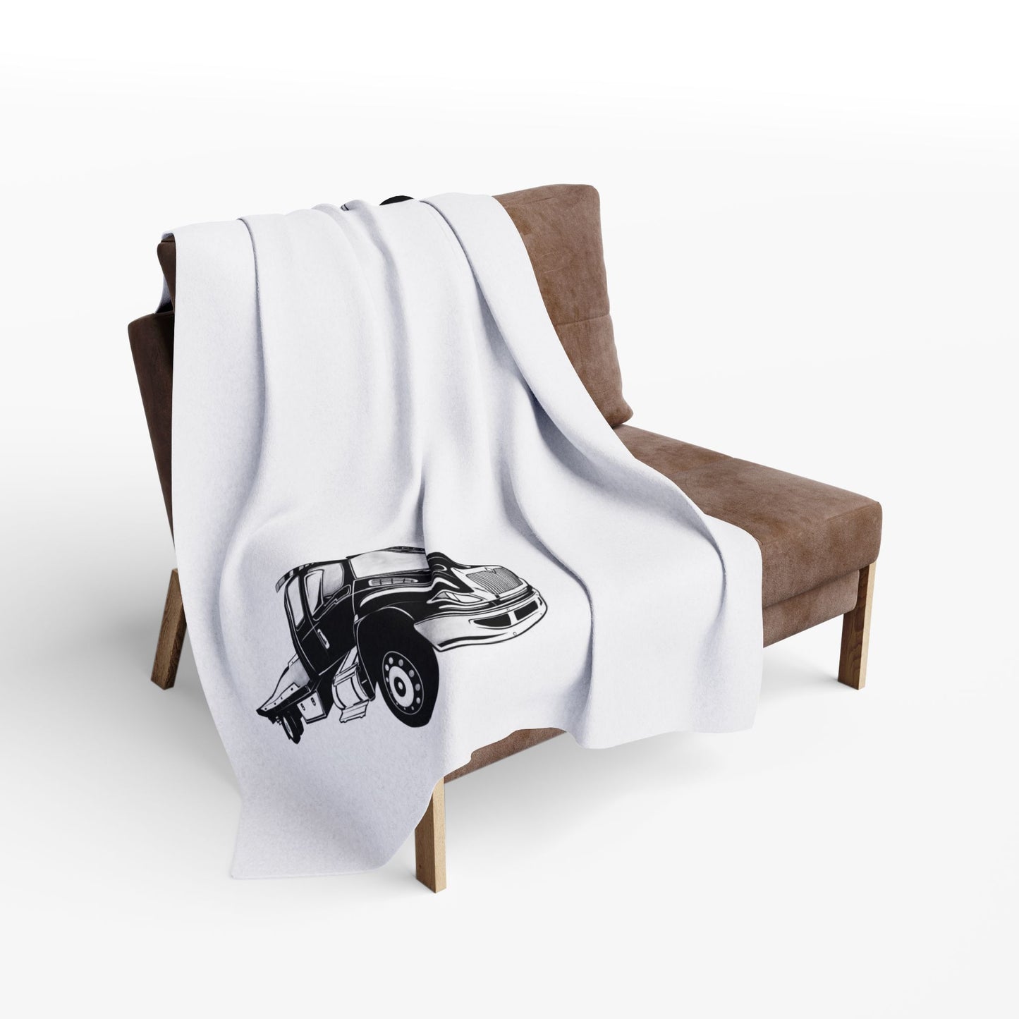 Flatbed Tow Truck Arctic Fleece Blanket