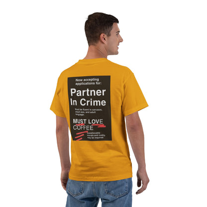 Partner In Crime Men's Short-Sleeve Crewneck Tee