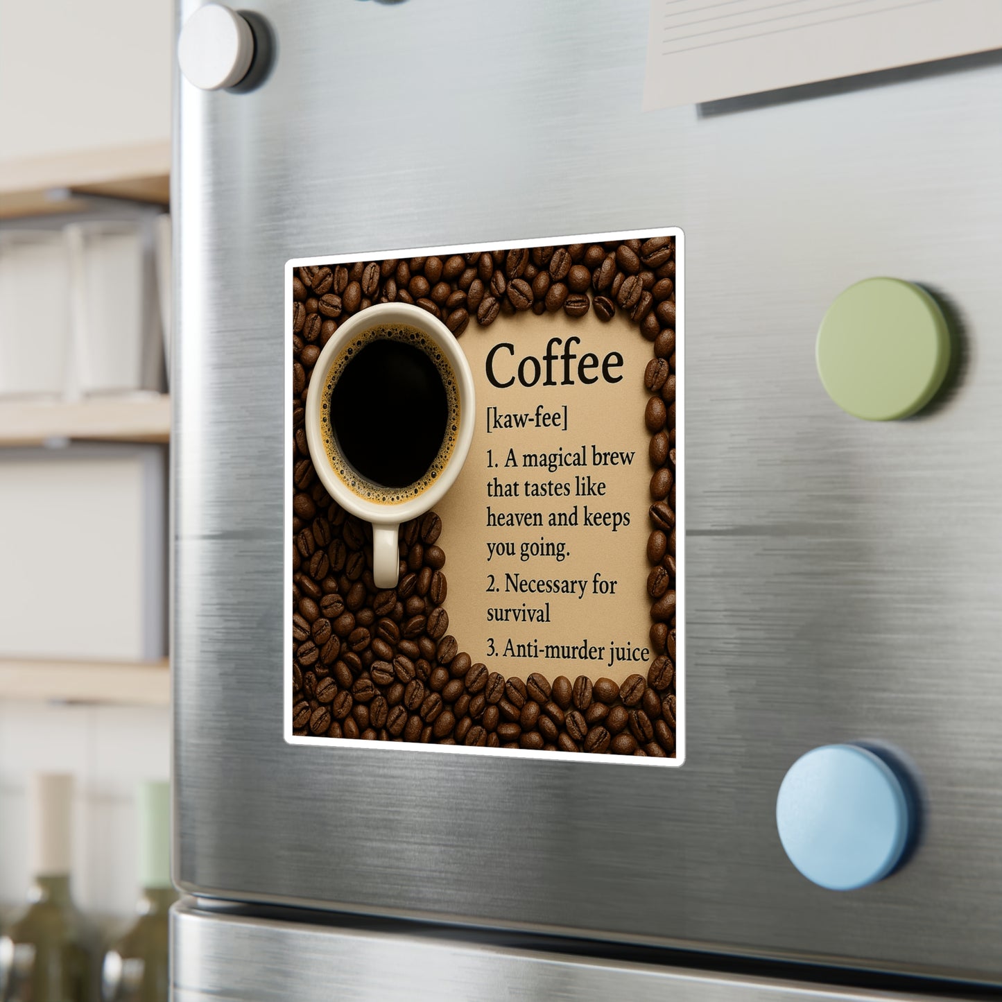 Coffee Definition Vinyl Decal