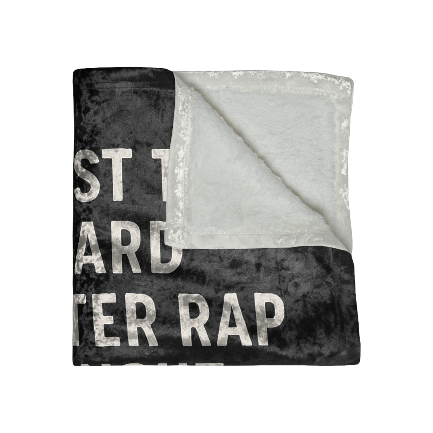 Gangster Rap Crushed Velvet Blanket