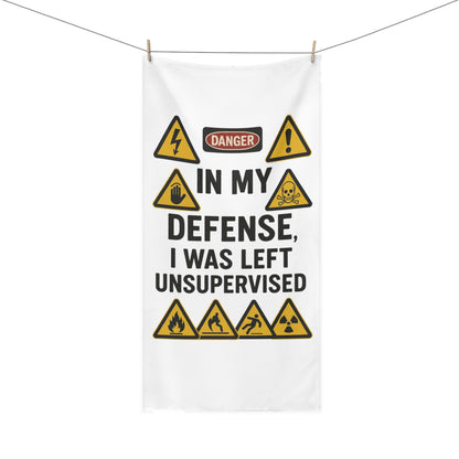 Unsupervised Mink-Cotton  Beach Towel