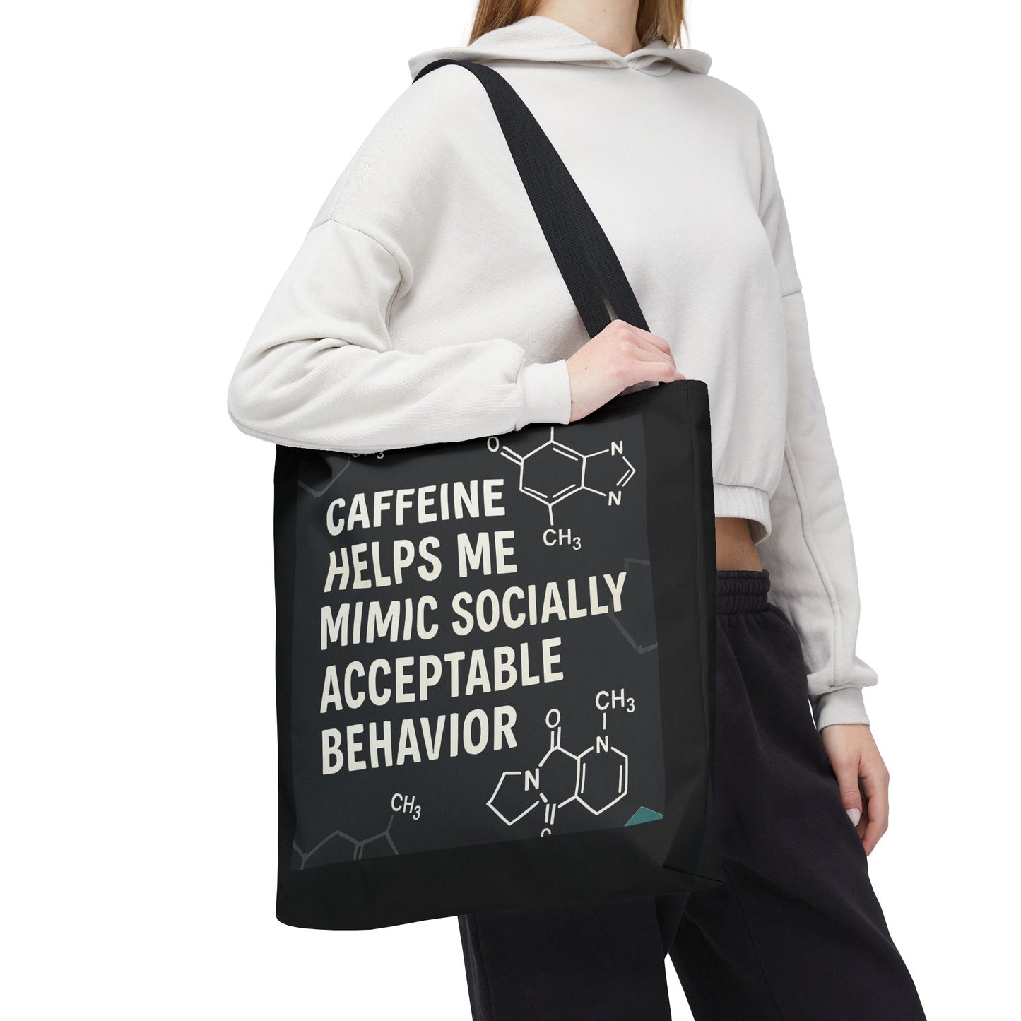 Socially Acceptable Tote Bag