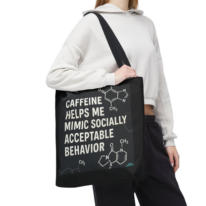 Socially Acceptable Tote Bag