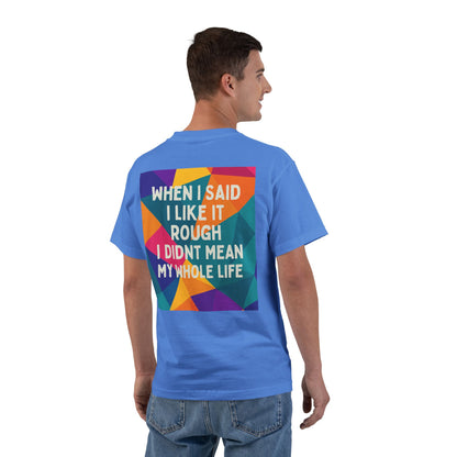 Like It Rough Men's Short-Sleeve Crewneck Tee