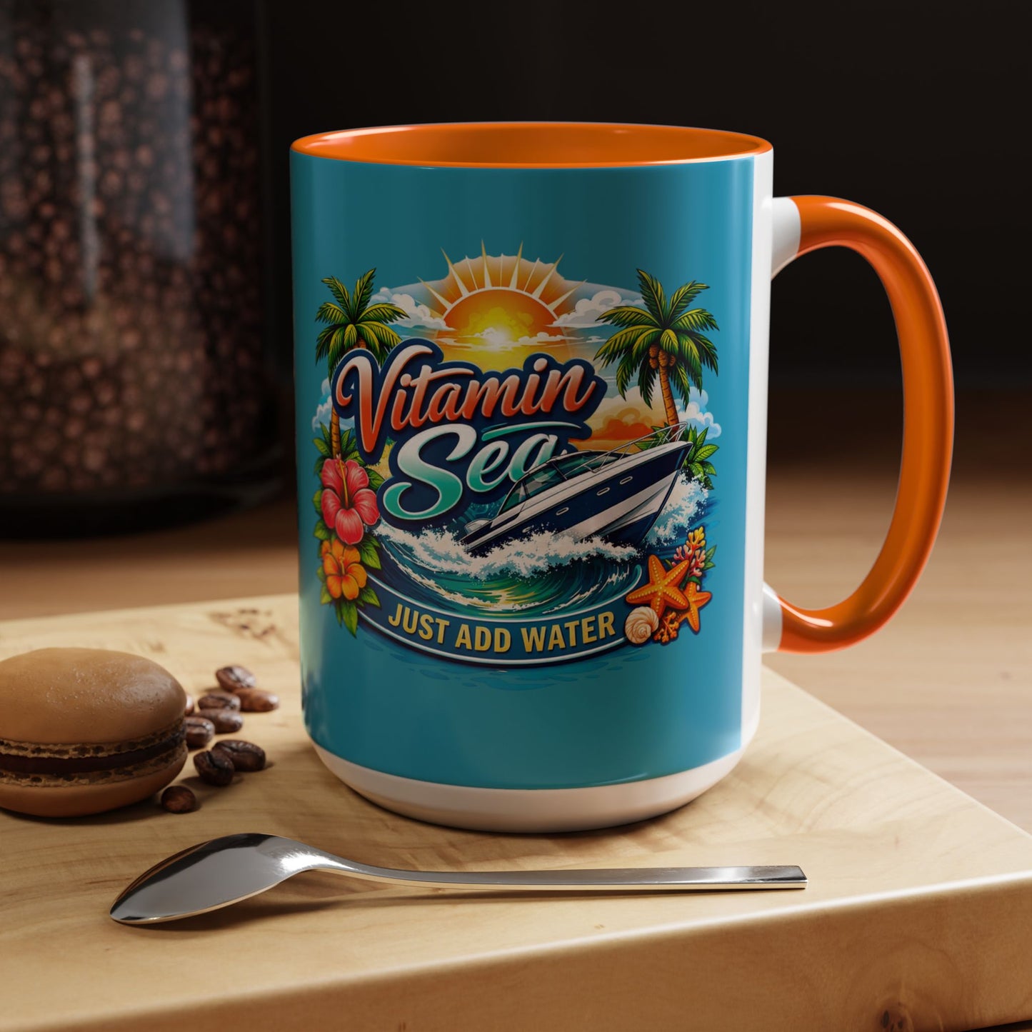 Vitamin Sea 2-Tone Coffee Mug
