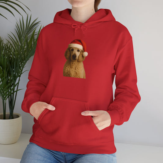 Santa Paws Poodle Unisex Hoodie