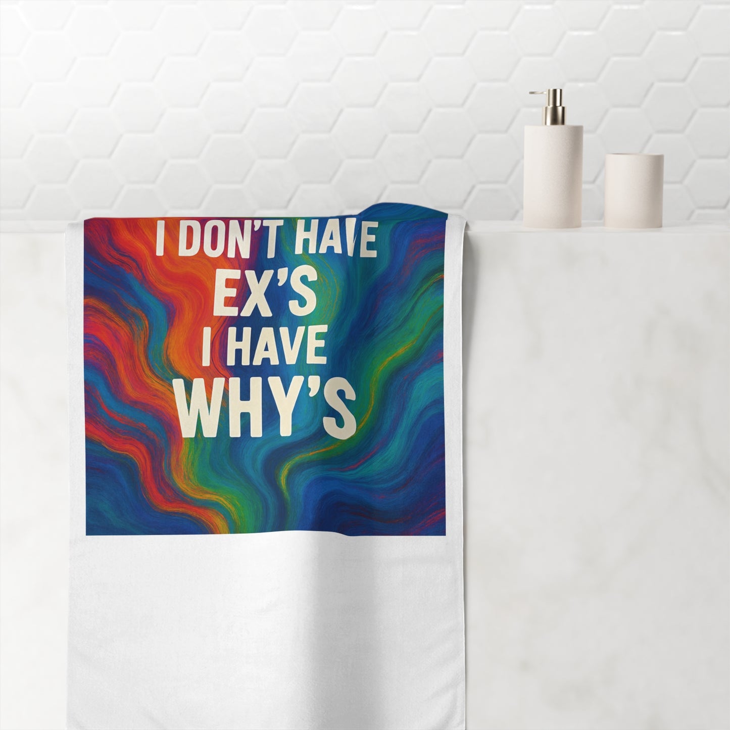 X's And Y's Mink-Cotton  Beach Towel