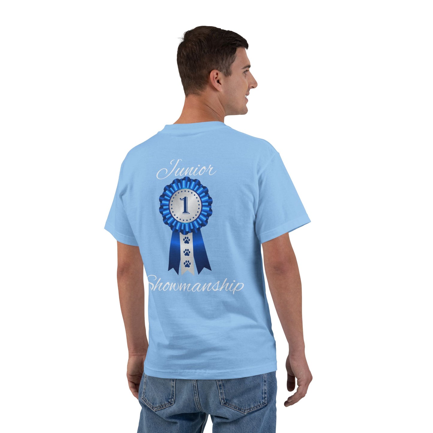 Junior Showmanship Men's Short-Sleeve Crewneck Tee