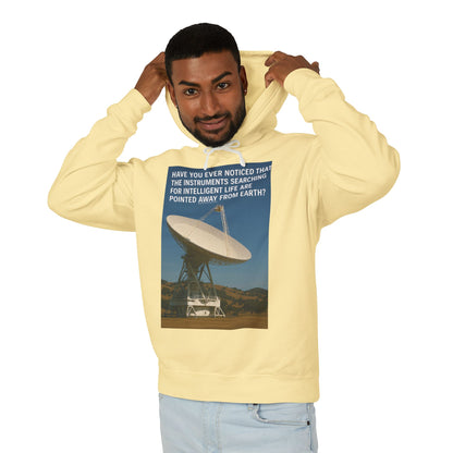 Intelligent Life Unisex Lightweight Hoodie
