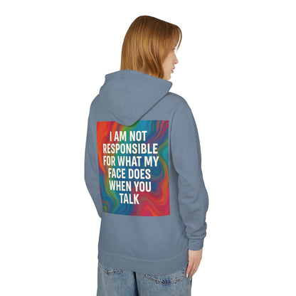 When You Talk Unisex Lightweight Hoodie