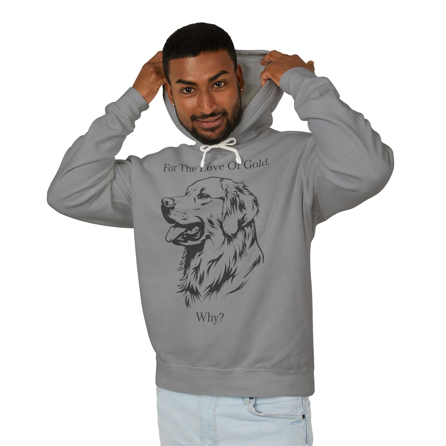 For The Love Of Gold Unisex Lightweight Hoodie