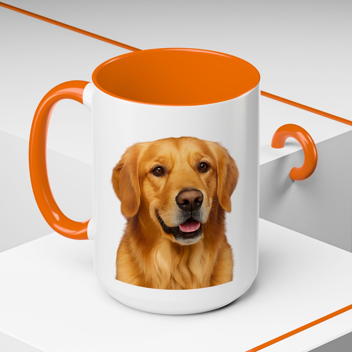 Golden Head 2-Tone Coffee Mug