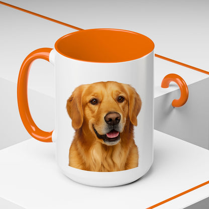 Golden Head 2-Tone Coffee Mug