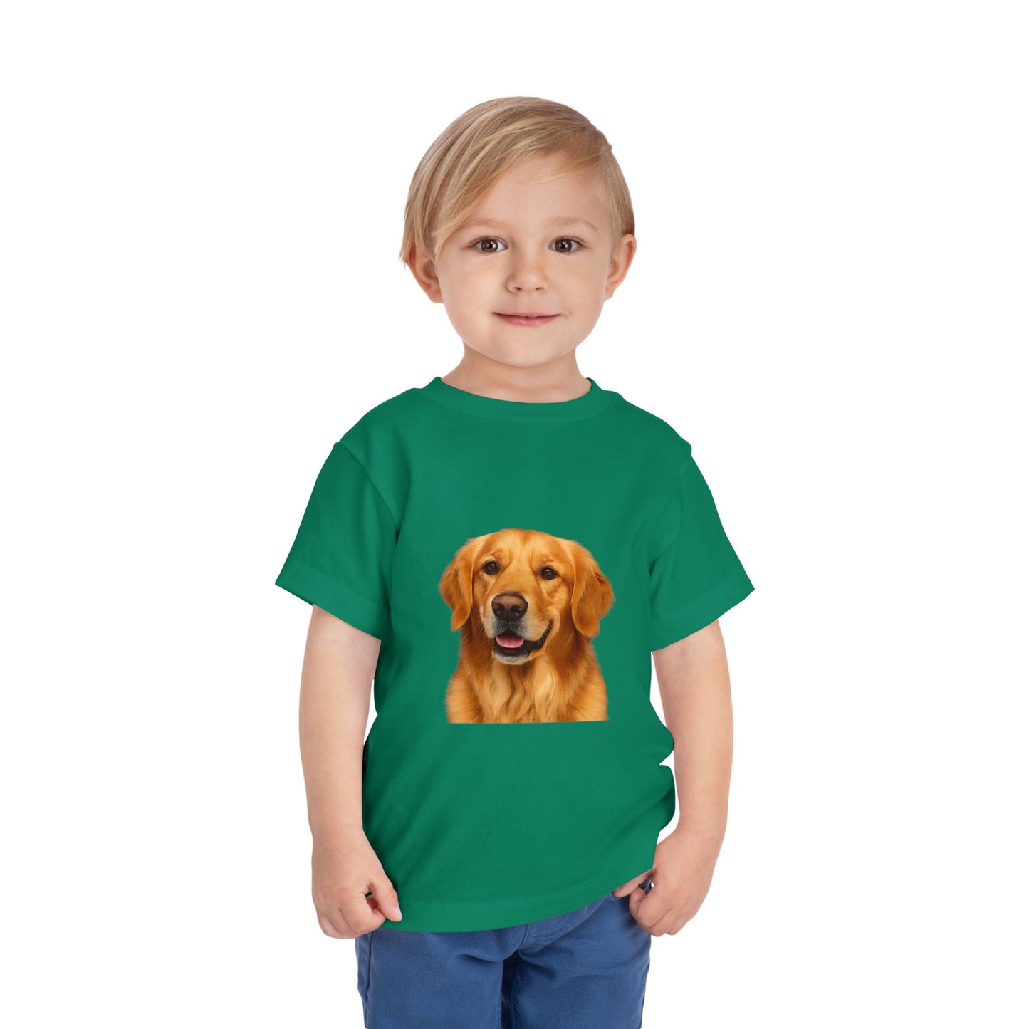 Golden Head Toddler Unisex Short Sleeve Crewneck Tee